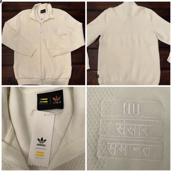 adidas x Pharrell Williams HU Holi Track Knit Track Jacket - Picture 1 of 9
